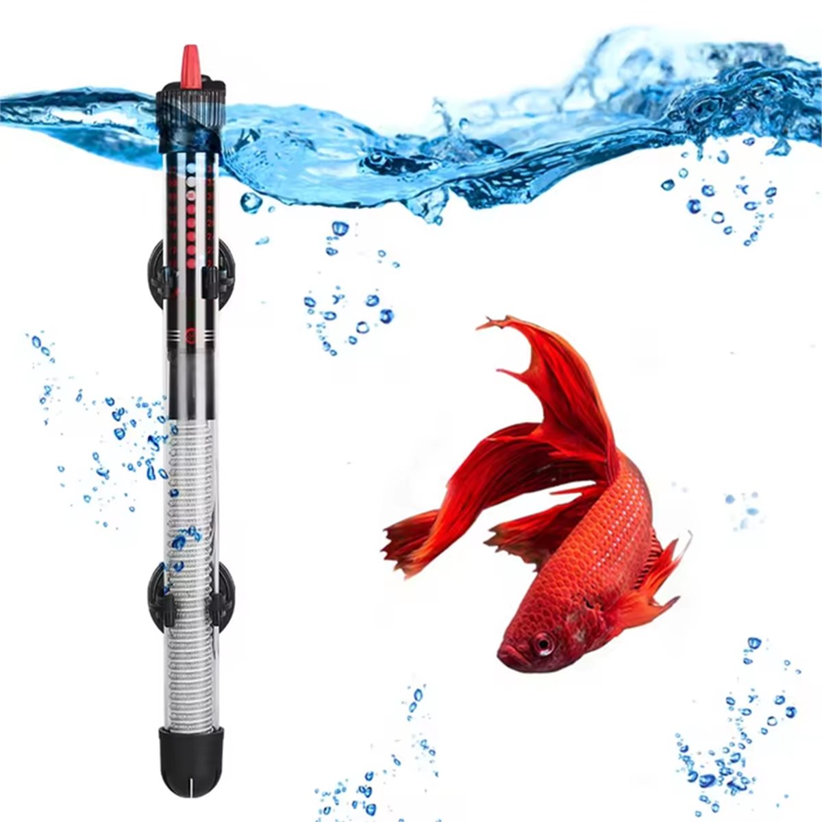 Aquarium & Marine Museum - (A02R) 水中水槽ヒーター 25-300W 温度調節可能な給湯器 50w USプラグ