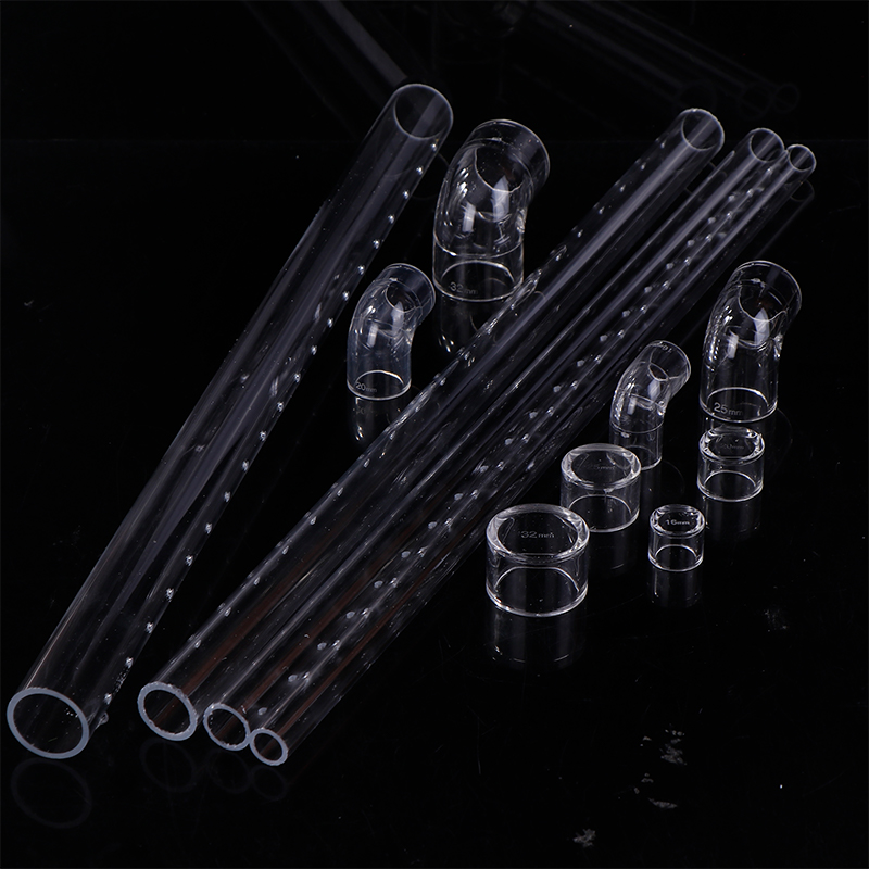 Marine Aquarium With Sump - 水槽フィルターレインスプレーバー流出パイプ透明アクリルレインシャワーアウトレットチューブキット水槽外部アクセサリー