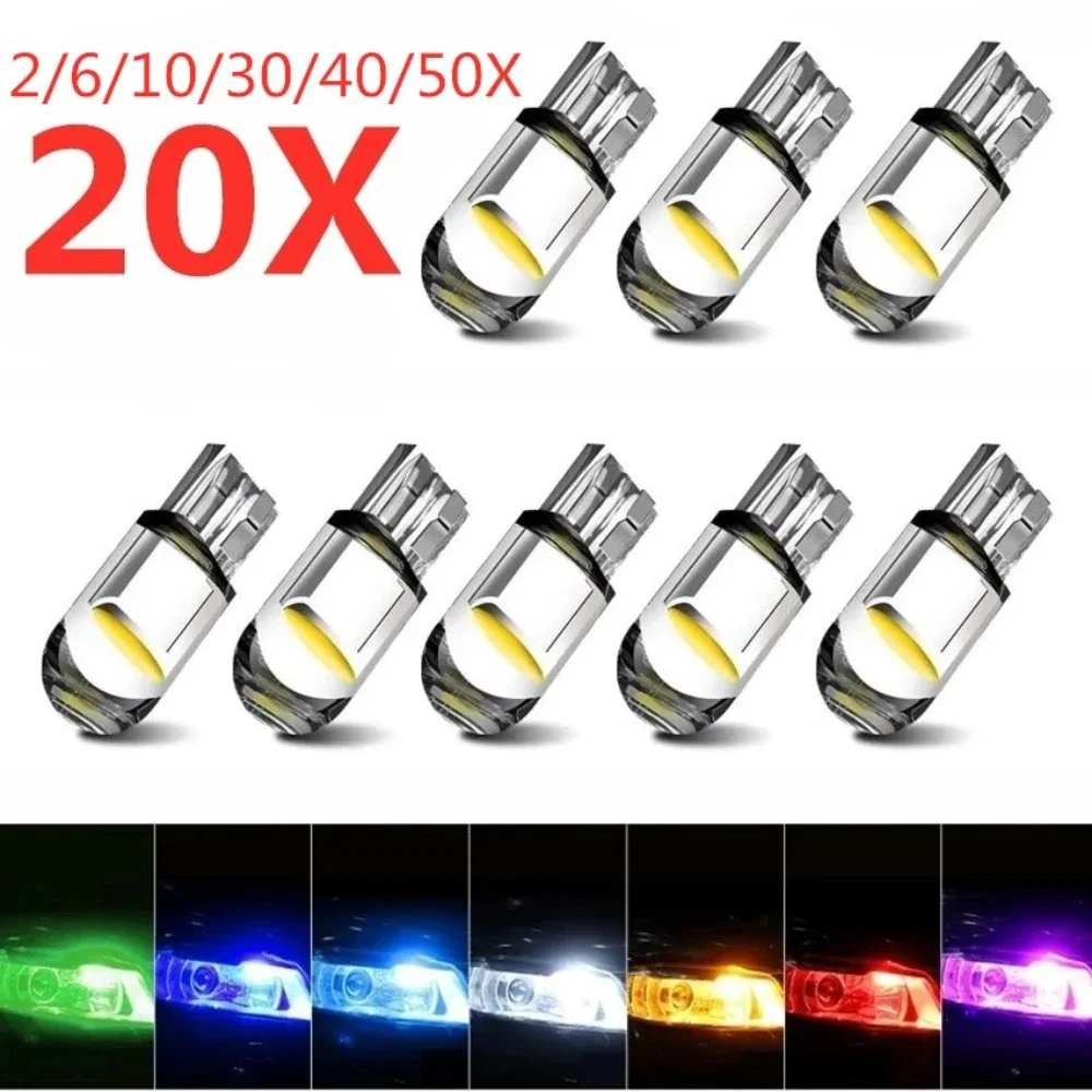 卸売 T10 W5W W3W LED COB バースト イン - Actinic Blue Led のレビューと価格