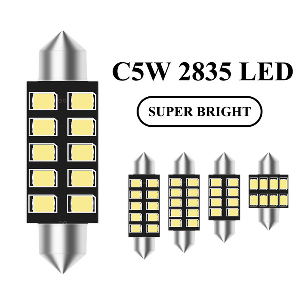 2 個 LED C5W ライトフェストゥーン 31 ミリメー - Actinic Blue Led のレビューと価格