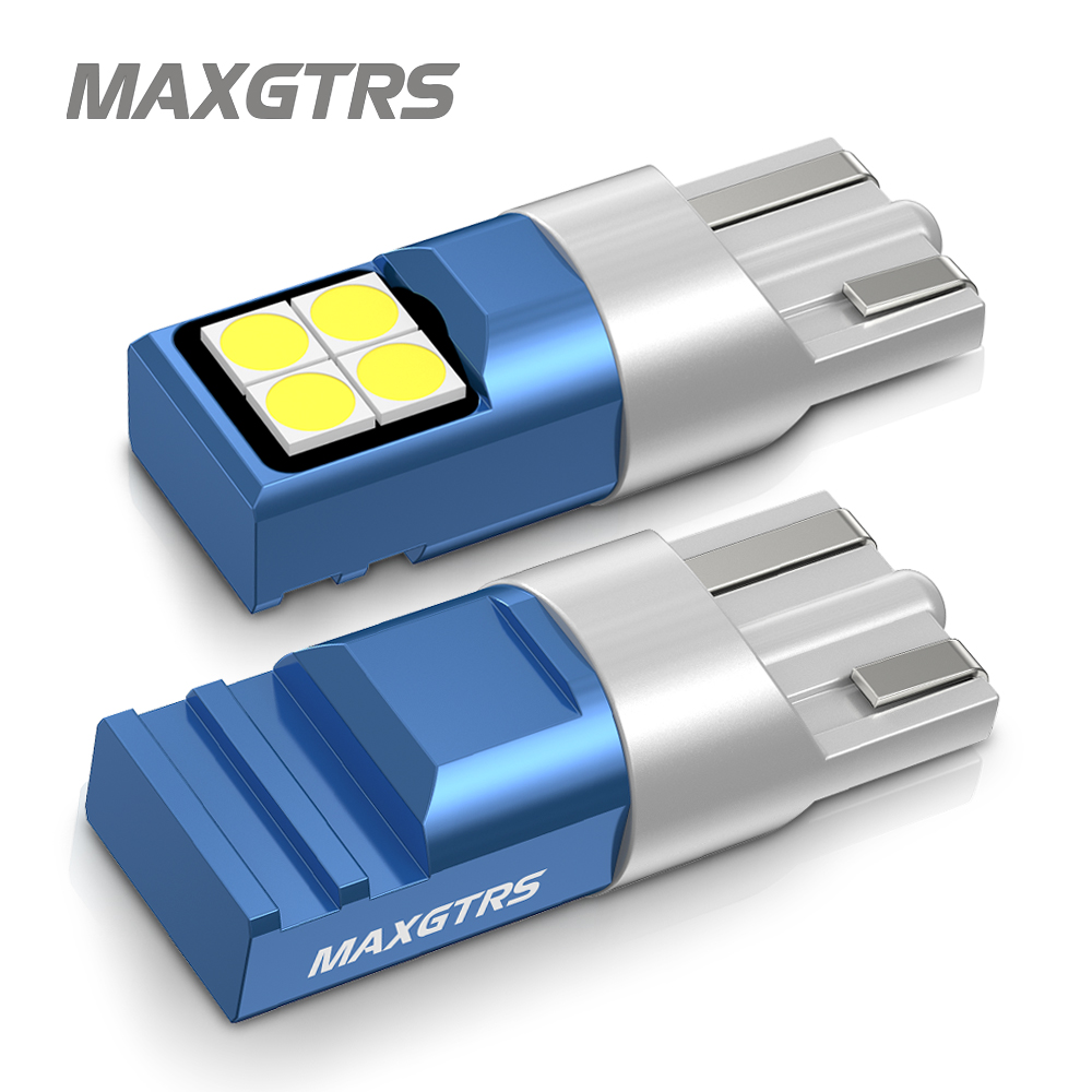 2個入り T10 LEDランプ W5W 168 194 LE - Actinic Blue Led のレビューと価格