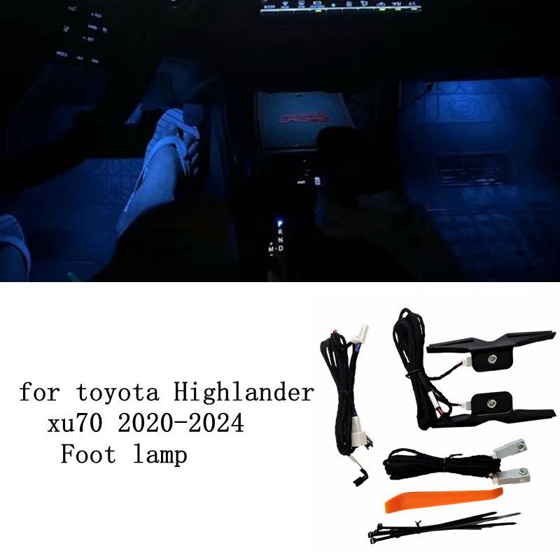 タイプ B 4 個 LED フットライト周囲光装飾ライト特別 - Actinic Blue Led のレビューと価格