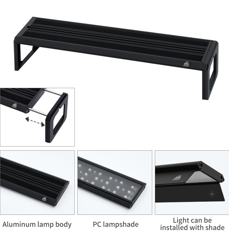 ウィークアクアMシリーズRGB UV LED水槽ライト、調整 - Marine Aquarium Uv のレビューと価格
