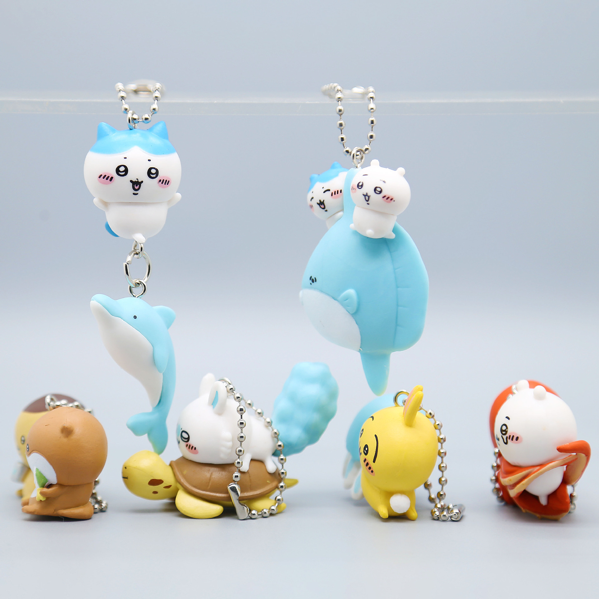  オーシャンシリーズキーホルダーバッグハンガージッパー飾り - Aquarium & Marine Museum のレビューと価格