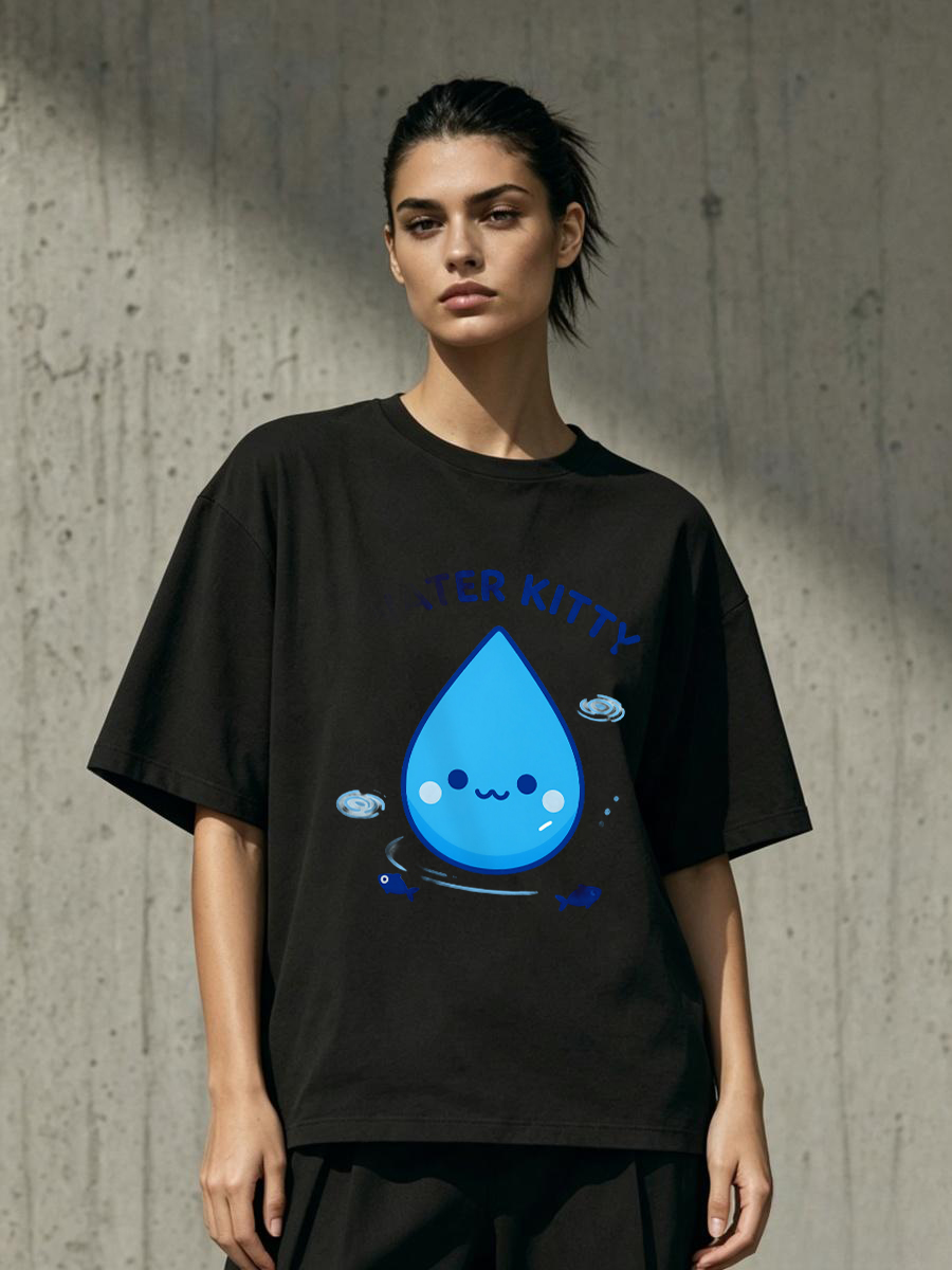 Tシャツ 女性用 サテン光沢のある表面 水族館訪問 海洋生物 - Marine Aquarium Exhibition のレビューと価格