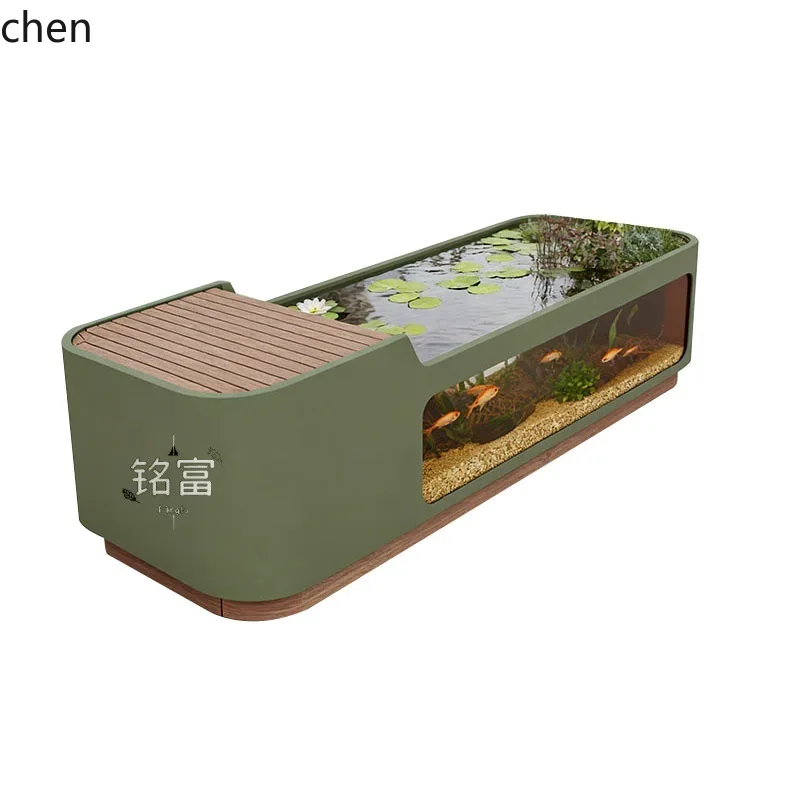 B7- カスタマイズされた循環水魚池フラワーボックス、中庭、 - Marine Aquarium With Sump のレビューと価格