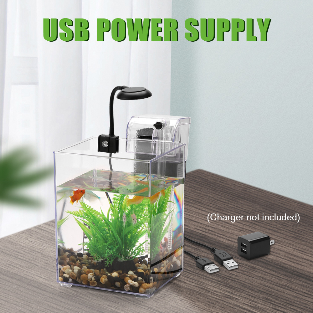 寝室,サイレント,オフィス,誕生日プレゼント,子供向けのUS - Marine Aquarium With Sump のレビューと価格
