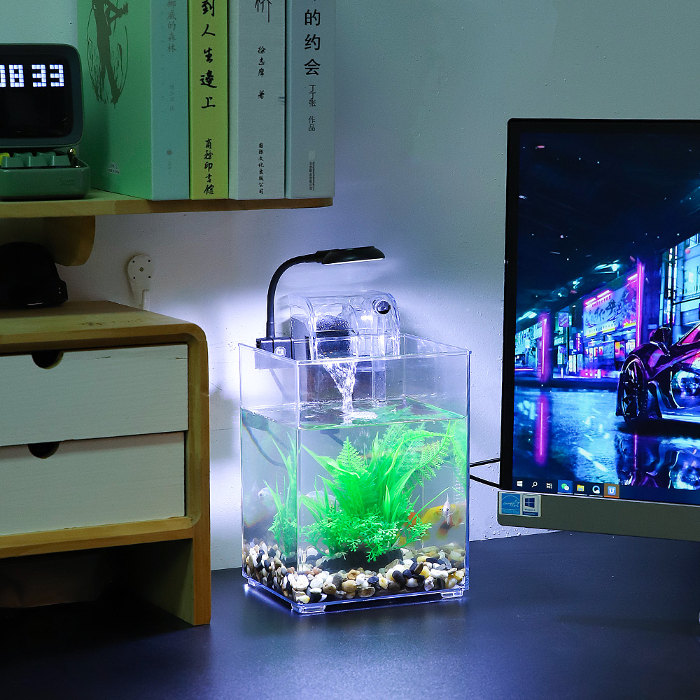 寝室,サイレント,オフィス,誕生日プレゼント,子供向けのUS - Marine Aquarium With Sump のレビューと価格